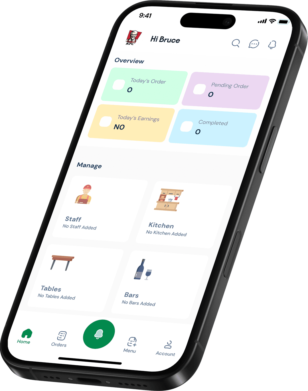 Abincii App Interface